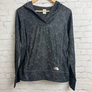 The North Face Cayenne Printed Athletic Hoodie Long Sleeve M Vapor Wick
